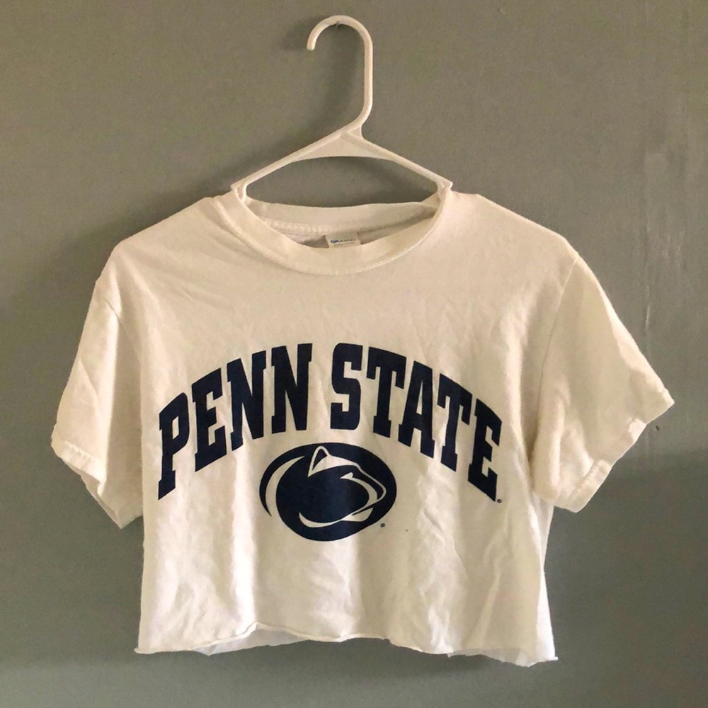 penn state cropped shirt